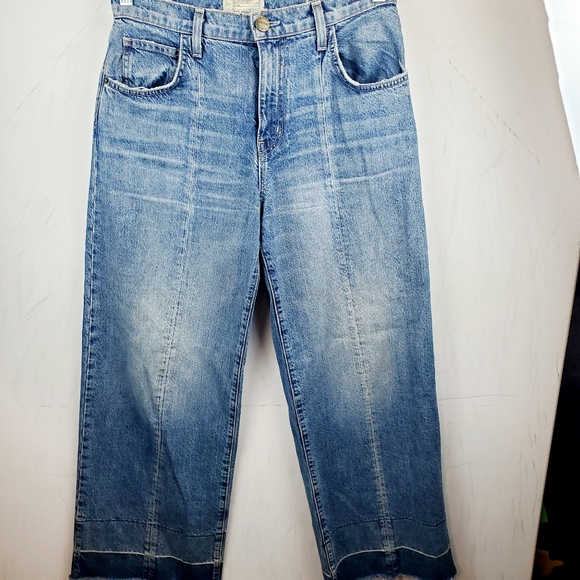 Current/Elliott  Highwaisted Wide leg Jeans Sz26 - Picture 1 of 7